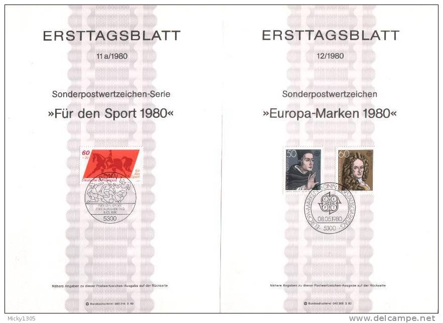 Germany - ETB 1980 komplett 26 Stück / complete 26 pieces (x255)-