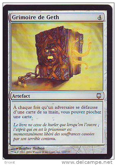 GRIMOIRE DE GETH 123/165 BON ETAT - Artefakte