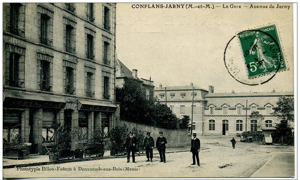 54 CONFLANS JARNY LA GARE AVENUE DE JARNY - Autres & Non Classés