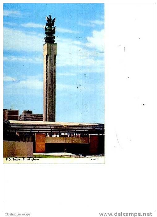 BIRMINGHAM PO TOWER  1970 B 1427 - Birmingham