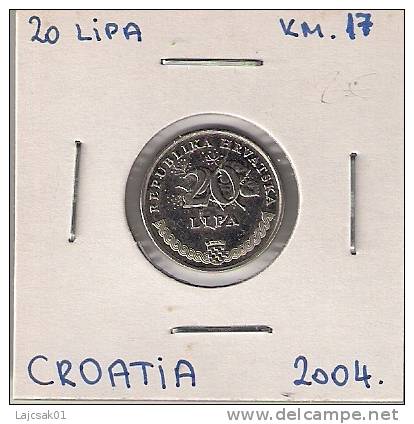 C3 Croatia 20 Lipa   2004. Unc - Croazia