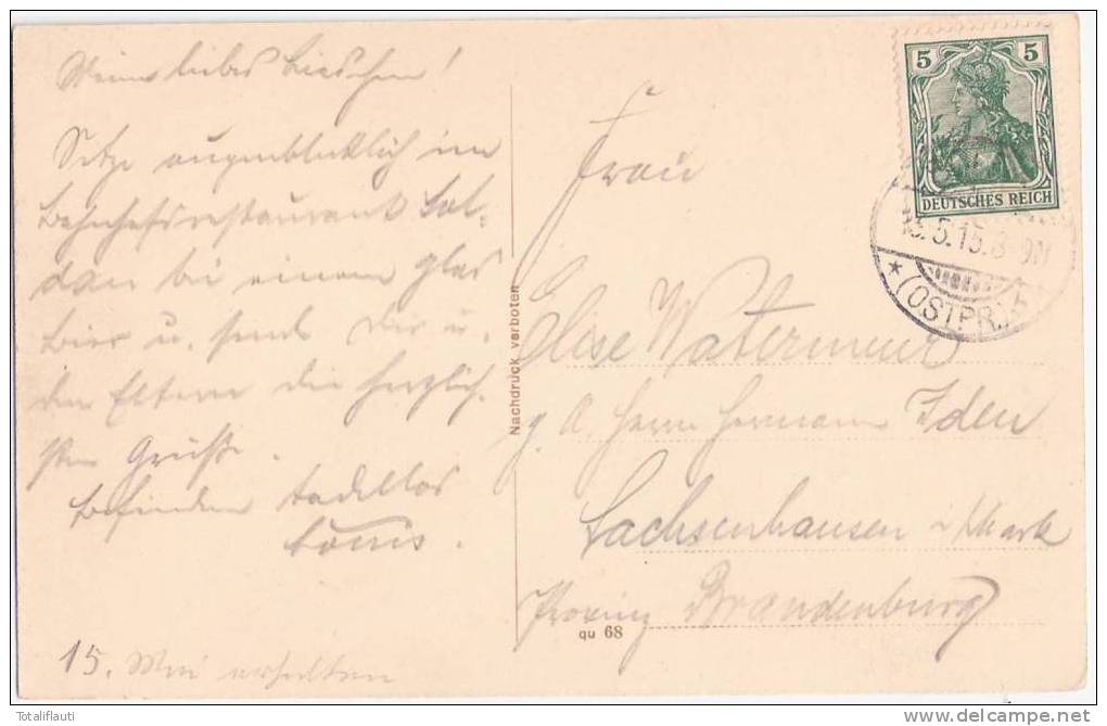 Soldau Marktansicht Nach Zerstörung Belebt Pferde Wagen Dzialdowo 13.5.1915 Gelaufen - Ostpreussen