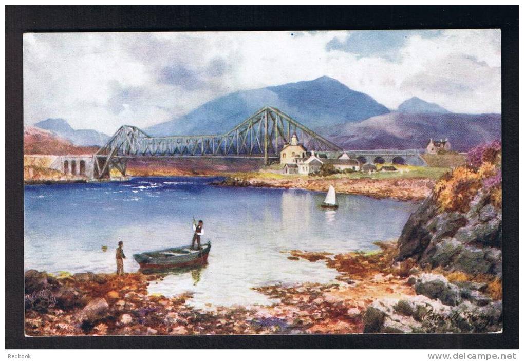 RB 856 - Early Raphael Tuck "Oilette" Postcard - Connel Ferry Loch Etive - Argyllshire Scotland - Argyllshire