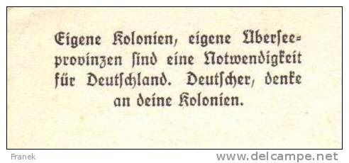 D324 - Weisen Und Bananen Am Kilimandcharo In DEUTSCH-OSTAFRIKA - Alte Original Karten - Kolonialkarte - Ehemalige Dt. Kolonien