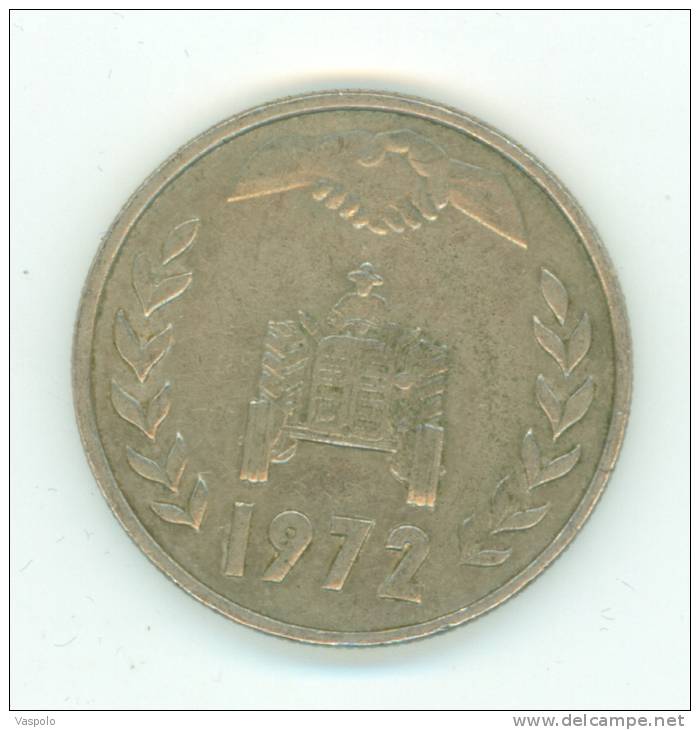 ALGERIA 1 DINAR 1972 - Algérie