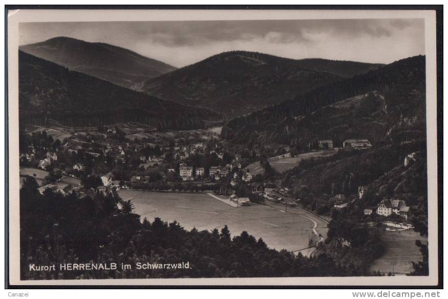 AK Kurort Herrenalb /Schwarzwald, Gel 1931 - Bad Herrenalb