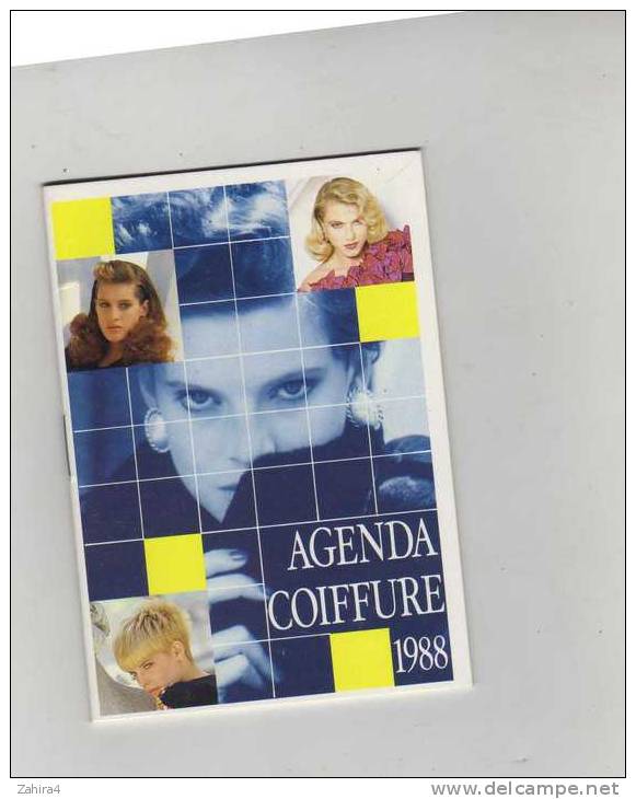 Agenda Coiffure - Marie-Jo Coiffure - Moissac (82) - Fiche Signalétique - Notes - Formato Piccolo : 1991-00