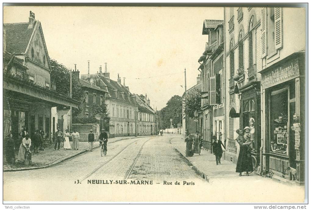 NEUILLY-sur-MARNE - Rue De Paris - Neuilly Sur Marne