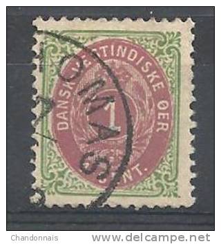 Antilles Danoises (Danemark) N° 5 Oblitéré (voir Scan) Cote 35,00 € - Antillen