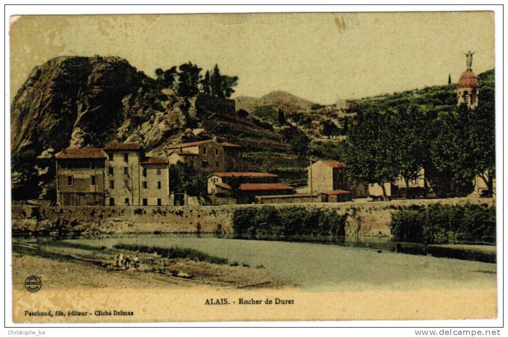 CPA Alais, Alès, Rocher De Duret (pk4692) - Alès
