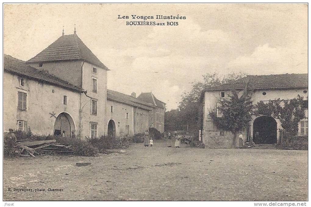 88 VOSGES  -  BOUXIERES AUX BOIS Village Rare. (carte Très Peu Courante) - Autres & Non Classés