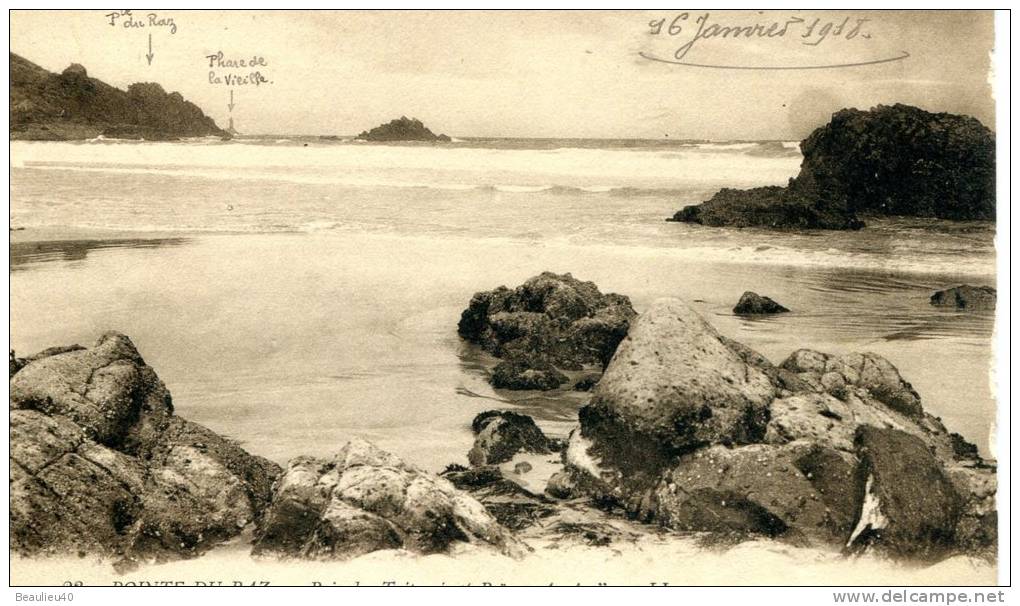 29 - LA POINTE DU RAZ - BAIE DES TRÉPASSÉS " Boê An Anaôn" - Audierne