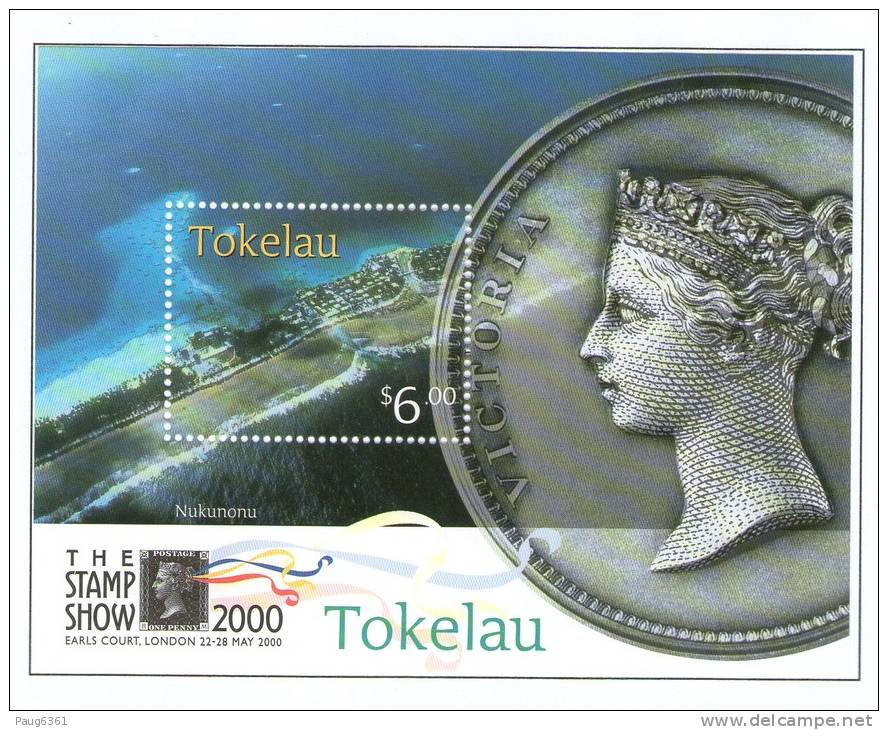 TOKELAU  2000 STAMP SHOW  YVERT  N°B29 NEUF MH* - Philatelic Exhibitions