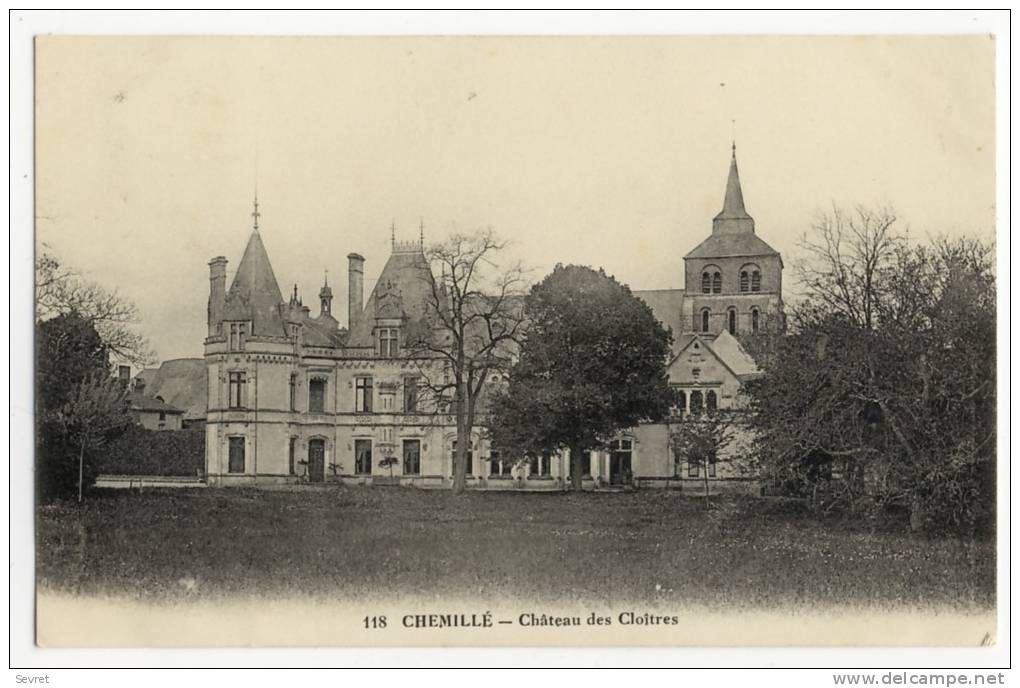 CHEMILLE. - Château Des Cloîtres - Chemille