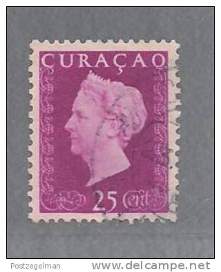 Curacao 1948 Cancelled  Stamp(s)  Wilhelmina 25 Cent Nr. 191 - Curazao, Antillas Holandesas, Aruba