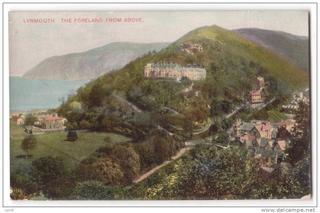 England - Lynmouth - The Foreland From Above - Not Used - Lynmouth & Lynton