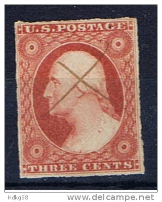 USA 1851 Mi 4 Washington - Used Stamps