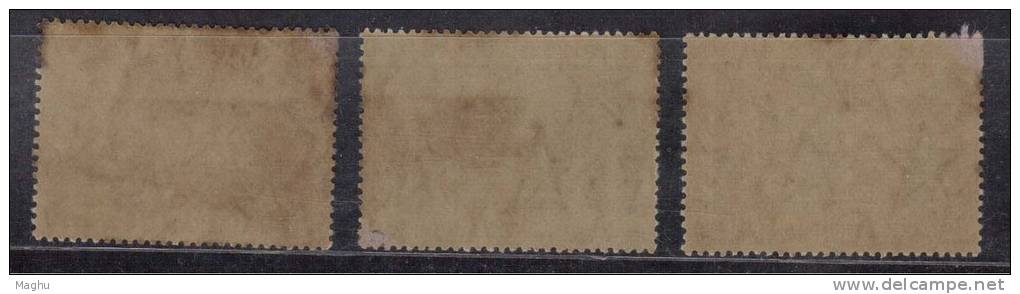 India  MNH 1950  3v Republic, As Scan - Unused Stamps