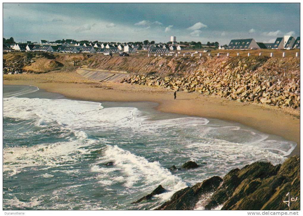 56 - GUIDEL - Plages. Village Vacances Familles. La Plage Devant Le Village - Guidel