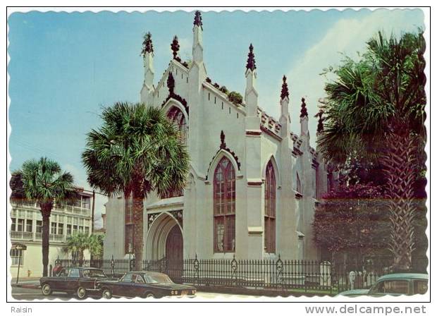 Etats Unis South Carolina  Charleston  The Huguenot (French Protestant) Church  Non Circulé BE - Charleston