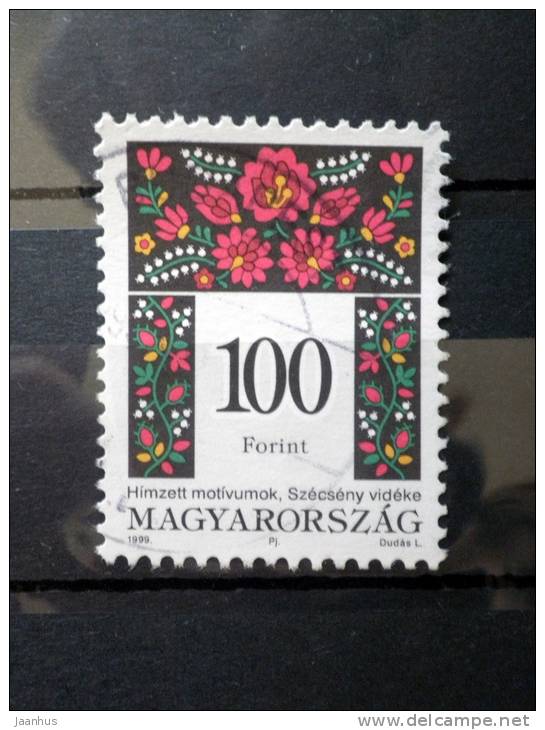 Hungary - 1999 - Mi.nr.4539 - Used - Folklore Motifs - Definitives - - Usati