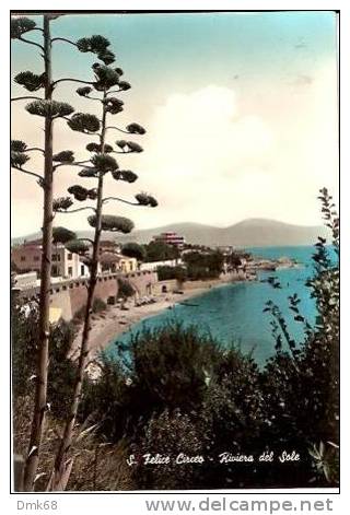 SAN FELICE CIRCEO ( LATINA ) RIVIERA DEL SOLE - ACQUERELLATA - 1960 - Latina