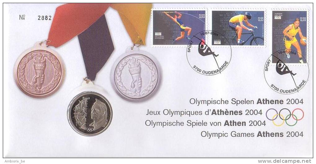 Numisletter 3303-05 Jeux Olympiques D'Athènes - Numisletters