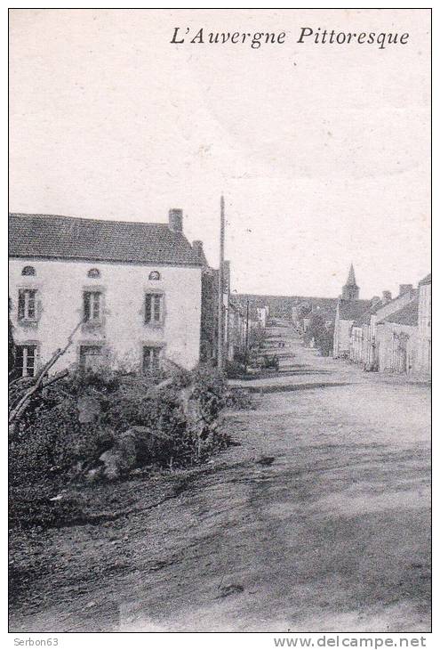 CARTE POSTALE ANCIENNE N° 1481 CPA 63440 SAINT-PARDOUX 63 AUVERGNE PUY De DÔME ROUTE DE RIOM ECRITE EDITIONS VDC ELD - Combronde