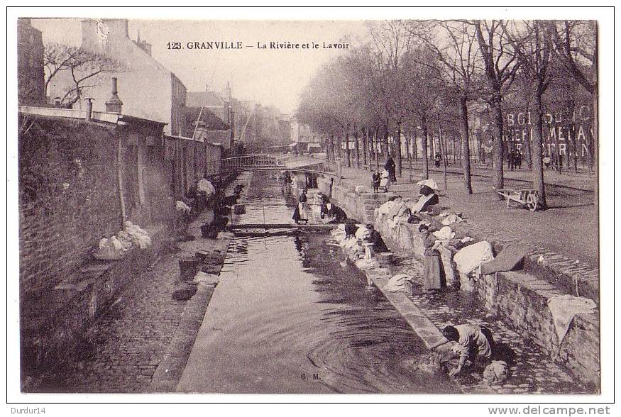 GRANVILLE ( Manche )  La Rivière Et Le Lavoir  (bp Lavandières....) - Granville