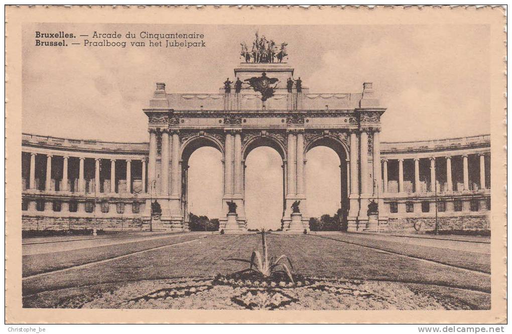 Brussel, Bruxelles, Praalboog Van Het Jubelpark (pk10510) - Andere & Zonder Classificatie