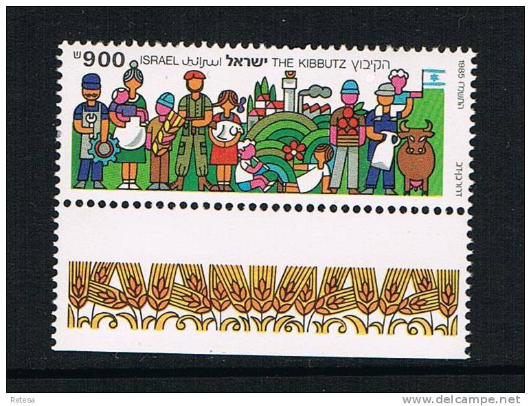 ISRAEL  LE KIBBOUTZ   1985 ** MET TAB - Neufs (avec Tabs)