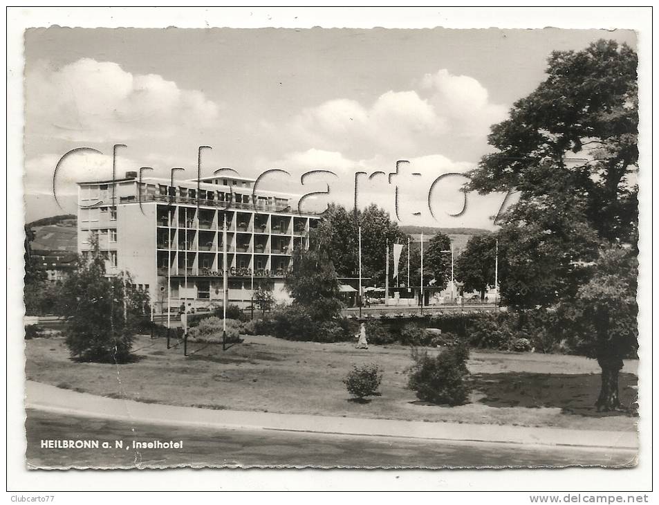 Heilbronn (Allemagne, Bade-Wurtemberg) : Inselhotel Im 1961. - Heilbronn