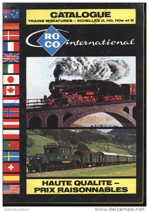 2 Catalogues ROCO & FALLER & FLEISCHMANN (train Miniature Modelisme Model Railways Catalog Katalog Catalogo Treni ) - Frans