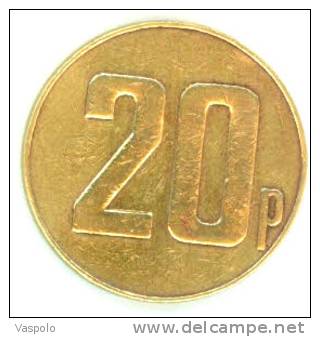 PARKING-TOKEN-JETON-GETTO NE-DIAMETRE-22  Mm,FLAT EDGE,NICE GRADE - Monetary/Of Necessity