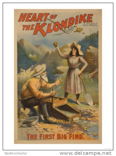 @@@ MAGNET - Heart Of The Klondike Gold Mining Theatre - Publicitaires