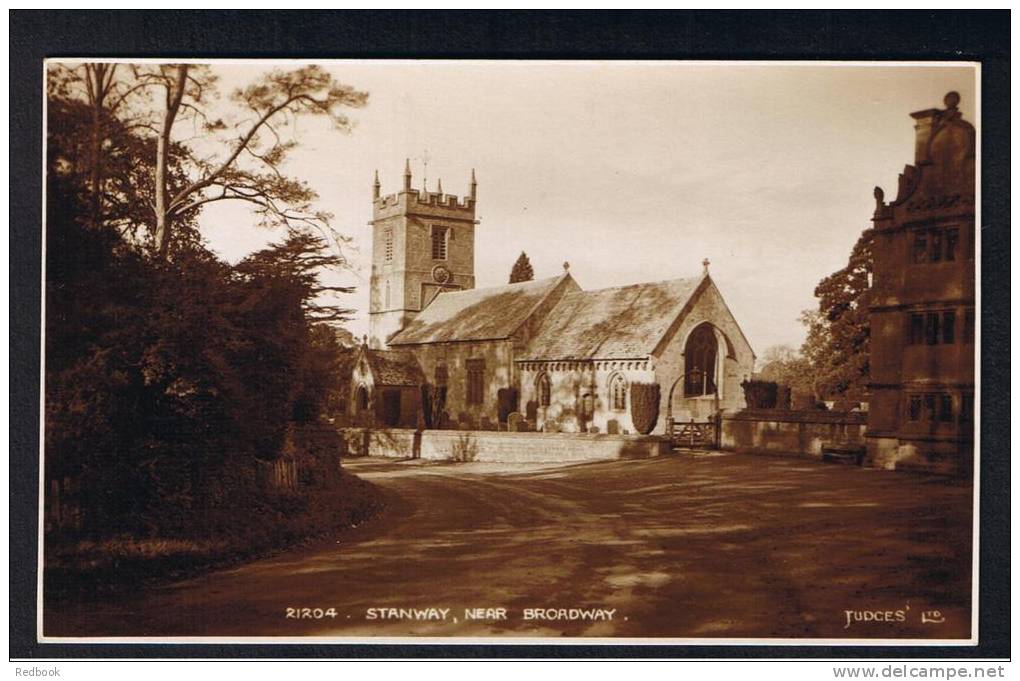 RB 856 - Judges Real Photo Postcard - Stanway Church Near Broadway Worcestershire - Other & Unclassified