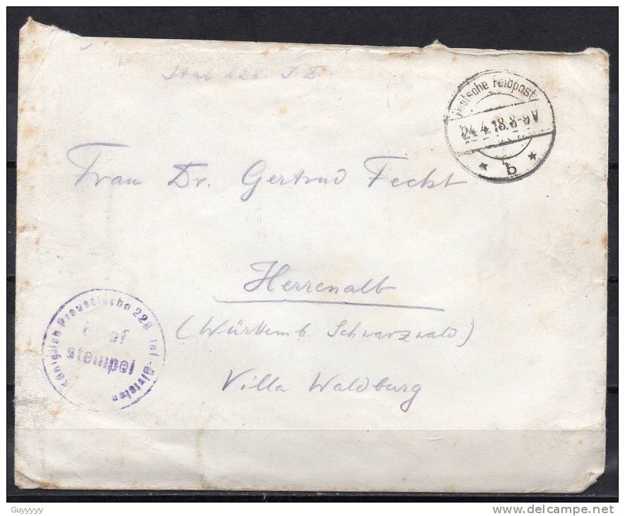 Allemagne - Feldpost - Extraordinaire lot de correspondance - 1914/18 - Rare, à voir !!!