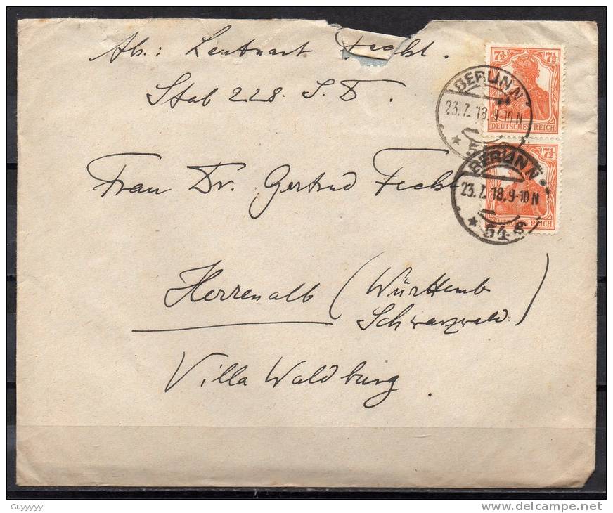 Allemagne - Feldpost - Extraordinaire lot de correspondance - 1914/18 - Rare, à voir !!!