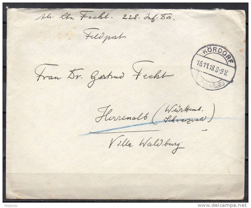 Allemagne - Feldpost - Extraordinaire lot de correspondance - 1914/18 - Rare, à voir !!!