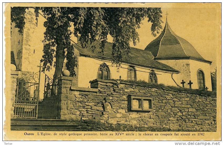 Ouren - L'Eglise De Style Gothique .... - 1954 ( Voir Verso ) - Burg-Reuland