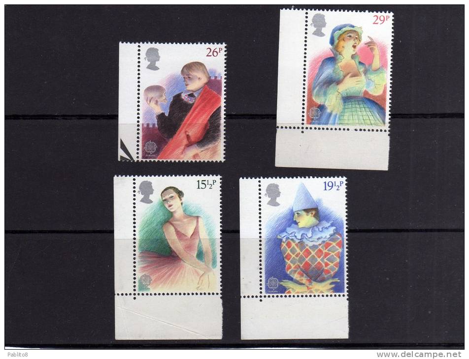 GREAT BRITAIN - GRAN BRETAGNA 1982 EUROPA MNH - Unused Stamps