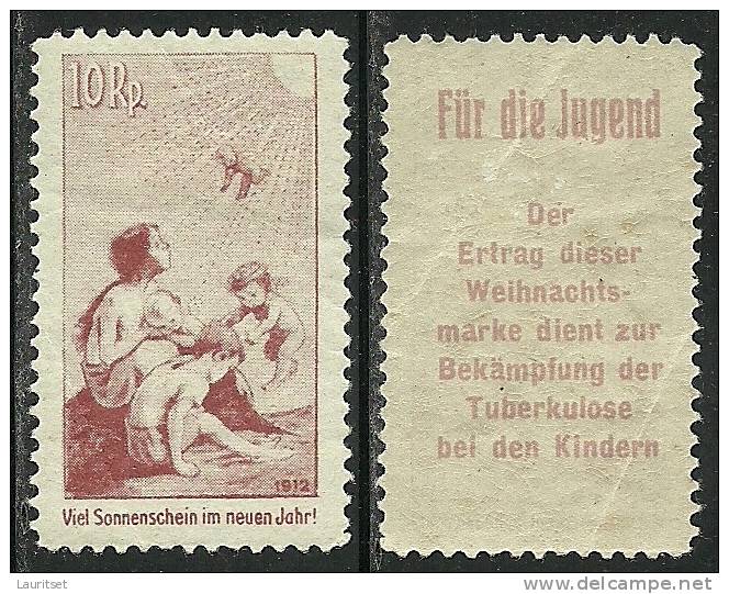 Schweiz Swiss 1912 Pro Juventute Vorläufer Tuberkuluse Weihnachten Tuberculusis  * - Unused Stamps