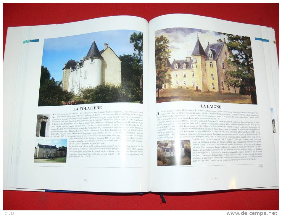 CHATEAUX MANOIRS ET LOGIS EN CHARENTE MARITIME SAINTES ROCHEFORT LA ROCHELLE MARENNES OLERON  / 1175 SITES/1000 PHOTOS