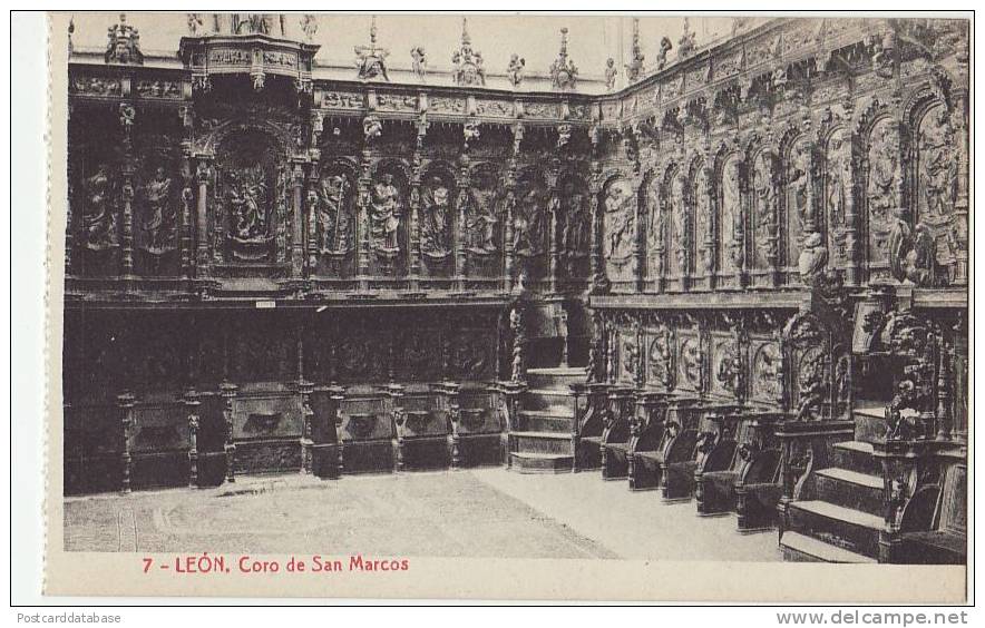 León - Coro De San Marcos - León