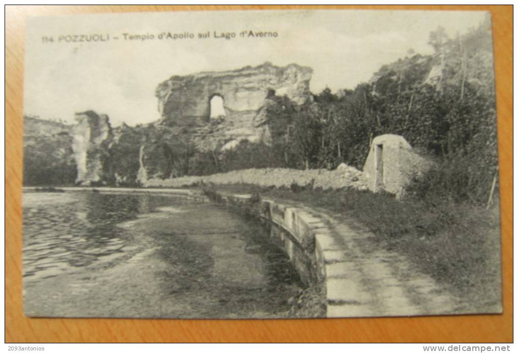 CARTOLINA  Di POZZUOLI NAPOLI   VIAGGIATA     B25 FORMATO PICCOLO - Pozzuoli