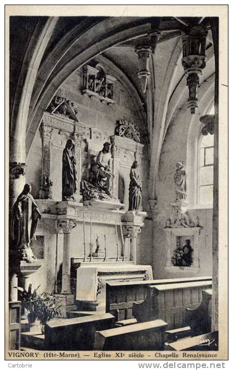 52 - VIGNORY - Église (XIè Siècle) - Chapelle Renaissance - Vignory