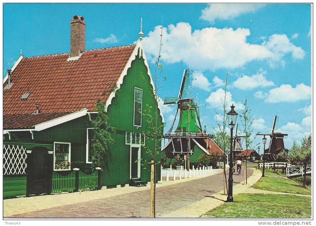 Zaandam - De Zaanse Schans - Prentkamer, Zeefdrukkerij - Ongebruikte Kaart - Zaandam