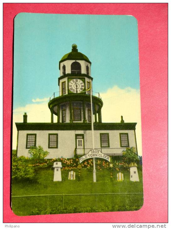 Nova Scotia > Halifax  Old Town Clock   Early Chrome     ===== Ref   493 - Halifax