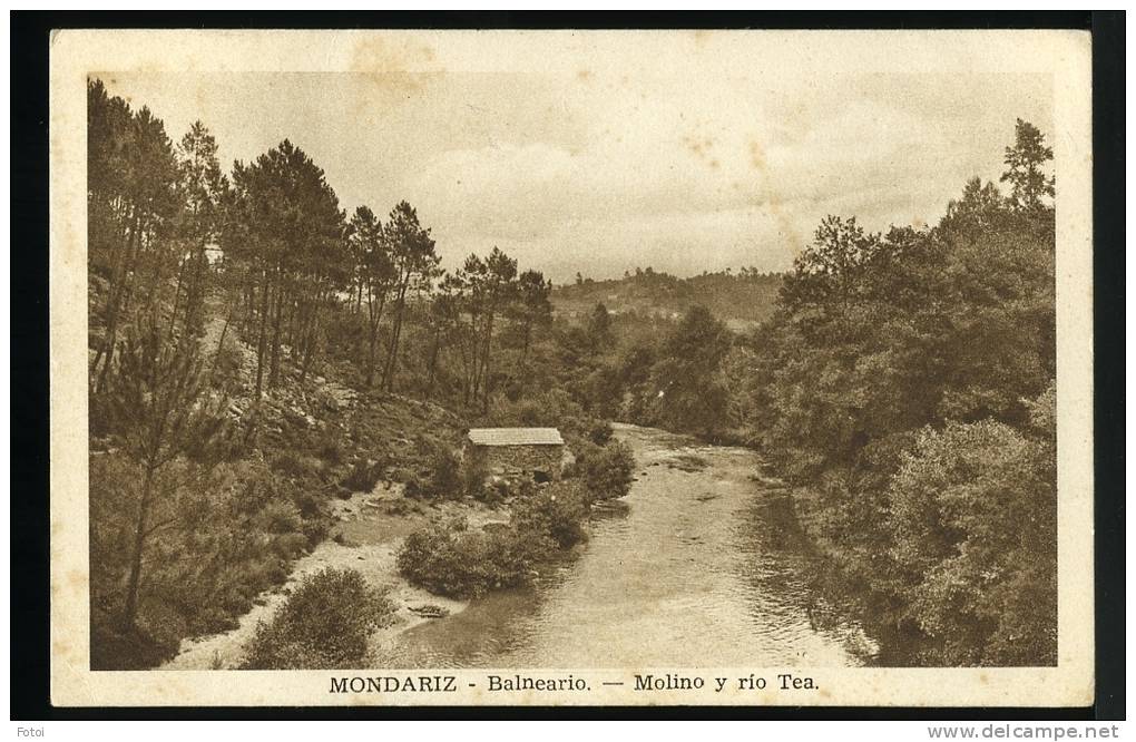 OLD POSTCARD MONDARIZ PONTEVEDRA GALICIA SPAIN  ESPANA CARTE POSTALE - Pontevedra