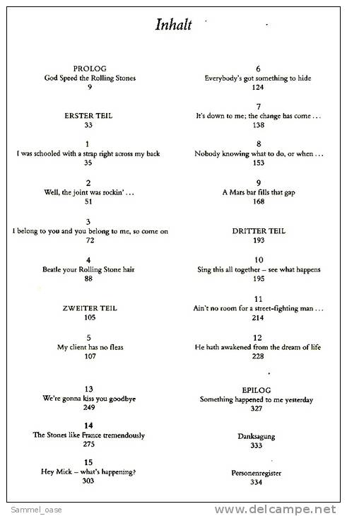 The Rolling Stones  -  Die Geschichte Einer Rocklegende  -  Philip Norman  -  Mit Etlichen S/w Fotos - Objets Dérivés